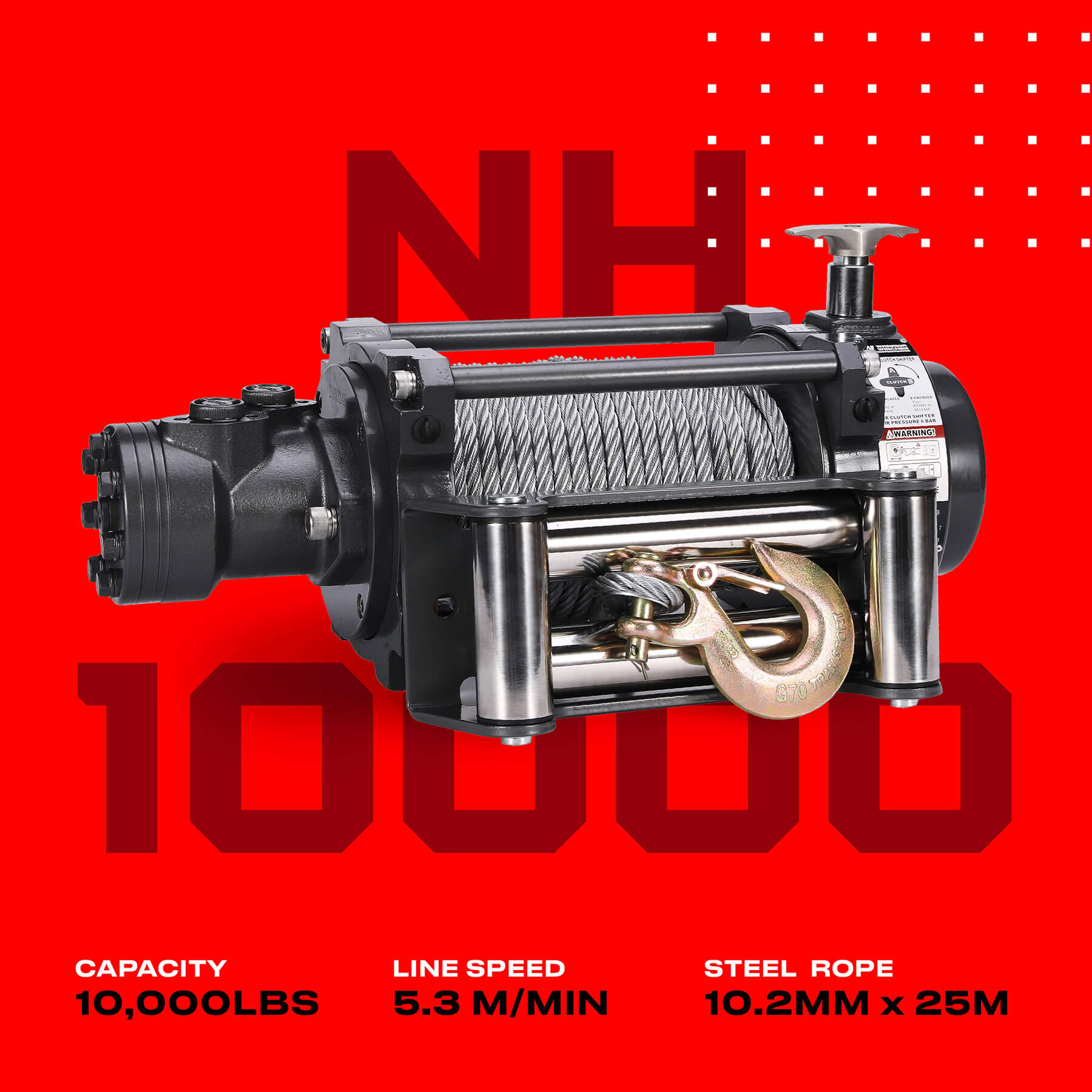 Hydraulische Winde NH 10000