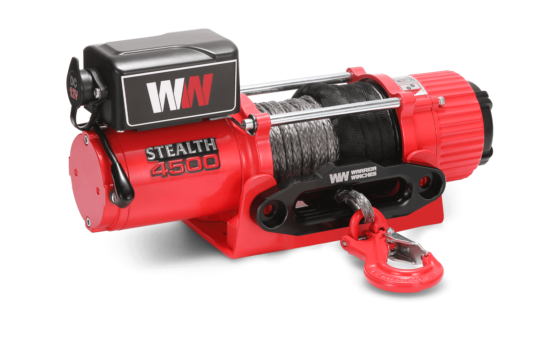 Stealth 4500lb Seilwinde - 12V Synthetikseil
