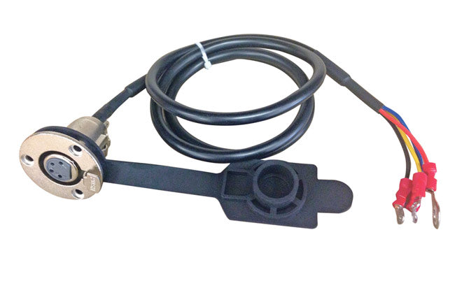 Overview of 4 Pin Solenoid Box Socket with 1m Extension