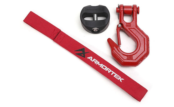 Armortek Red Hook Kit für 8 bis 11 mm Seil - MBL 10.000 kg