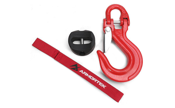 Armortek Red Hook Kit für 14 mm Seil – MBL 16000 kg