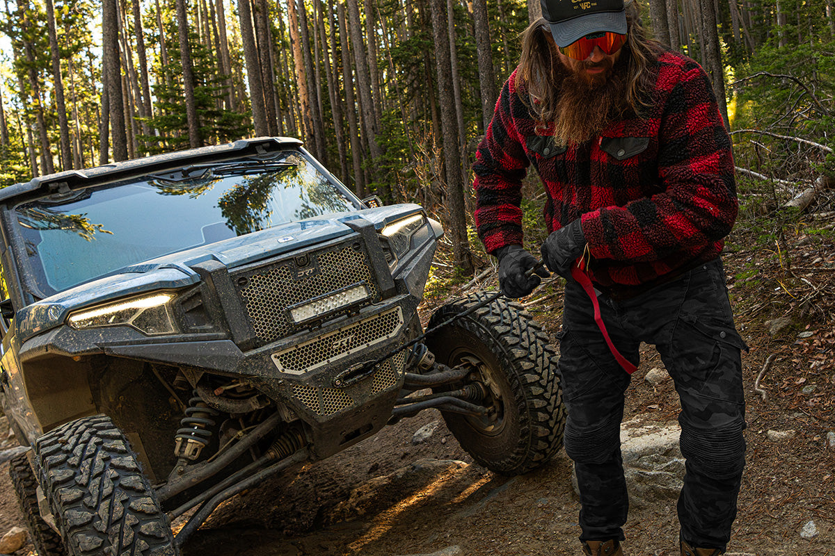 Titan 6000lb Elektrowinde - 12V Synthetikseil