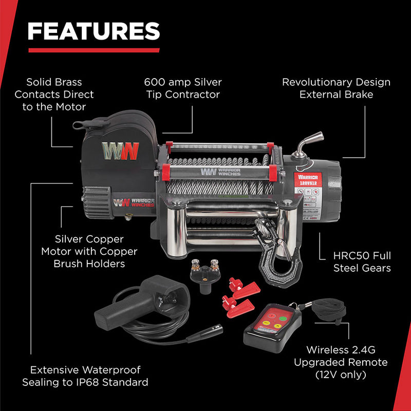 Samurai Next Gen 12000 elektrische Winde