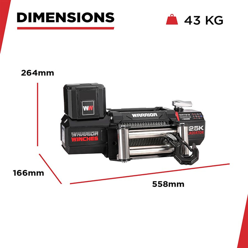 Elektrische Winde Gladiator R-Type 12500