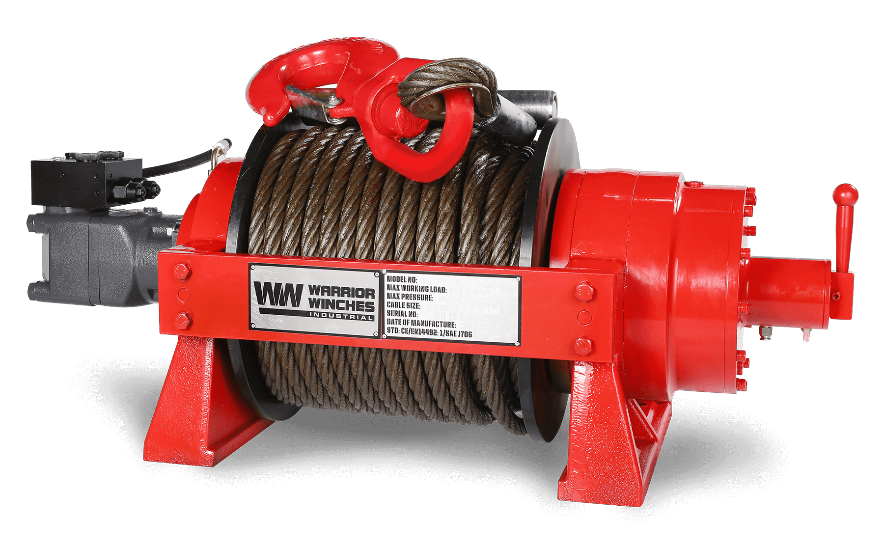JR 15 Tonnen industrielle hydraulische Winde