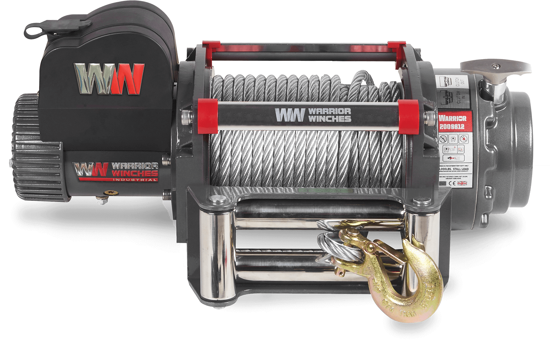 Samurai 20000 Elektrowinde – 24-V-Stahlseil