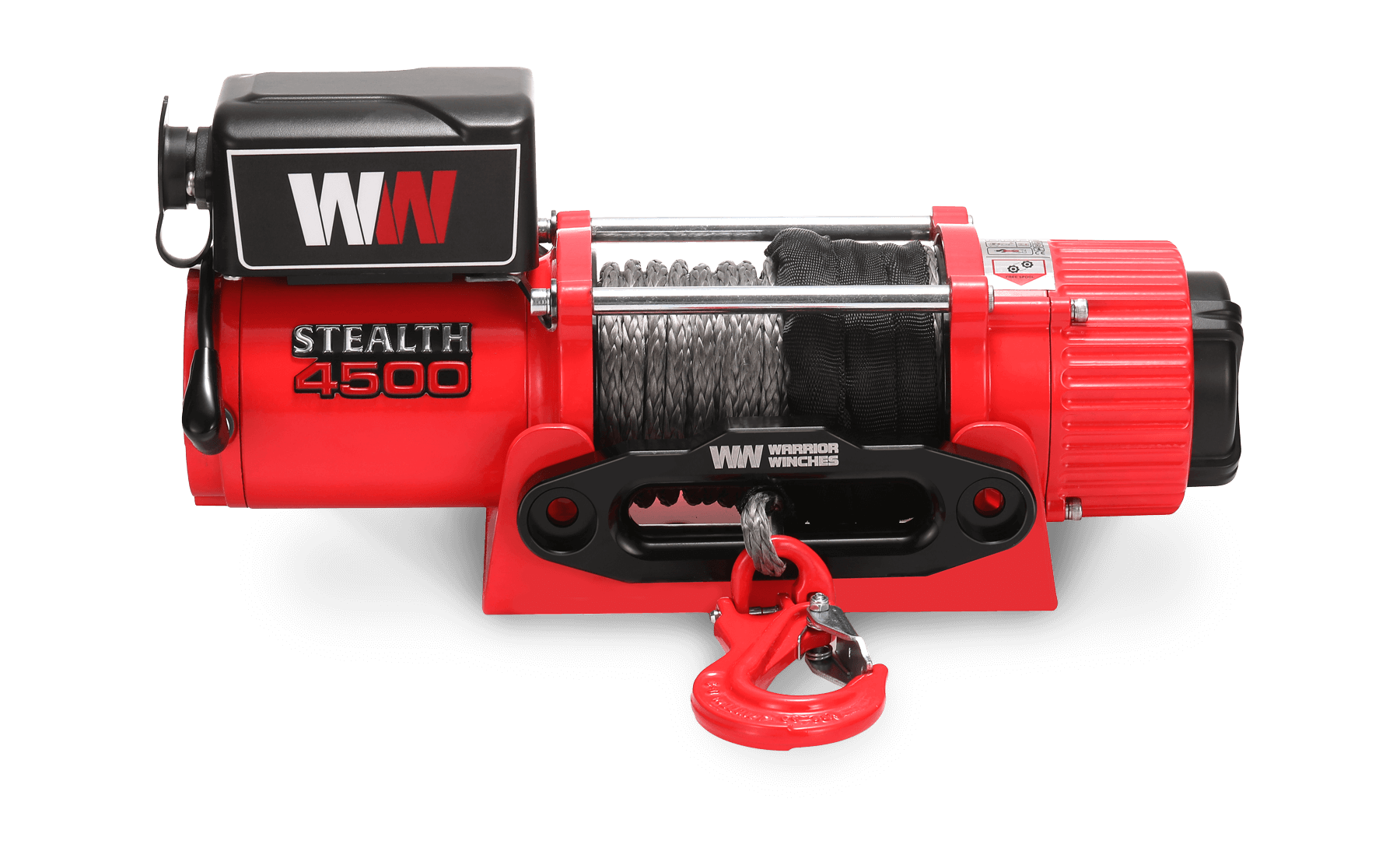 Stealth 4500lb Seilwinde - 12V Synthetikseil