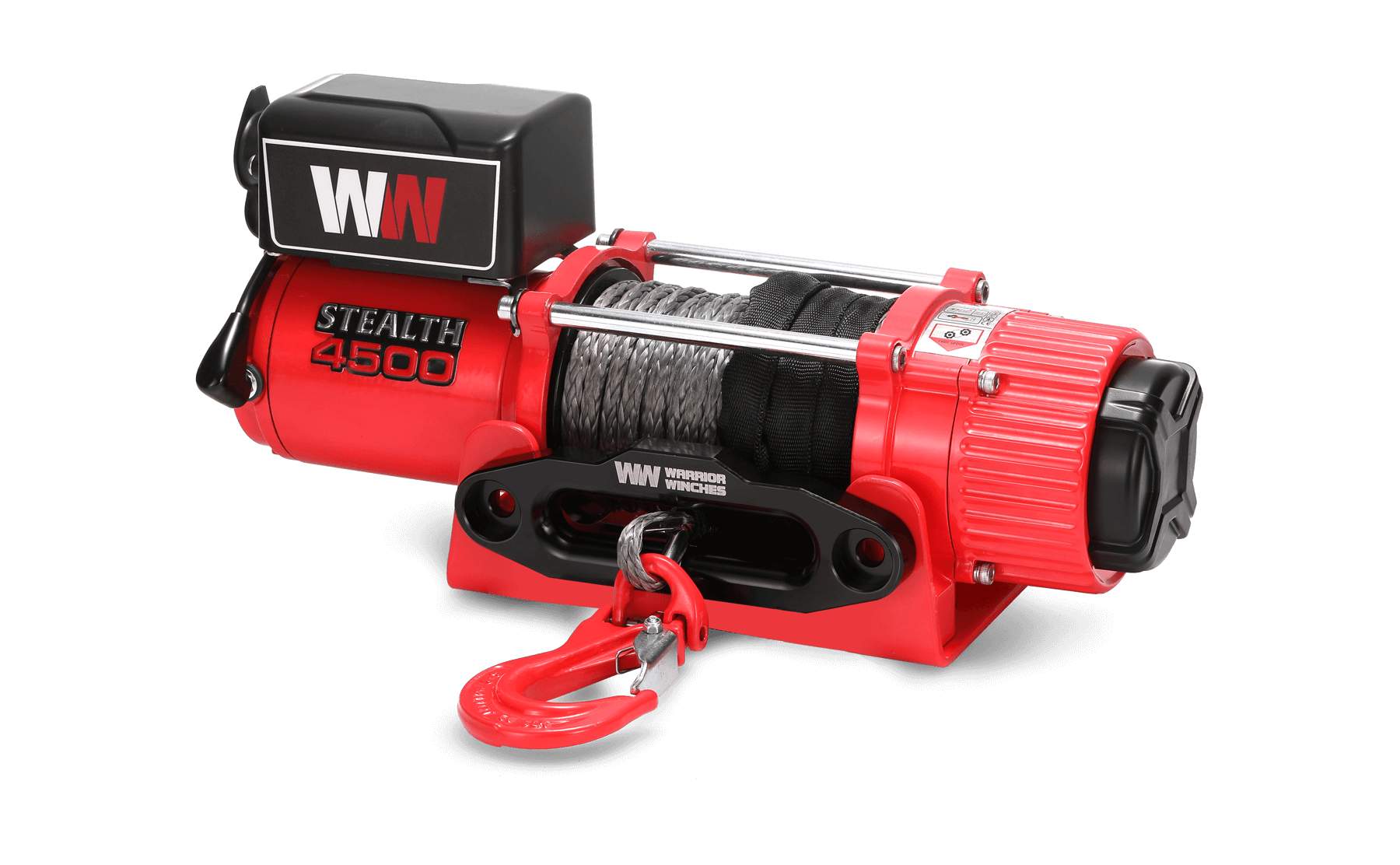 Stealth 4500lb Seilwinde - 12V Synthetikseil