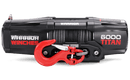 Titan 6,000lb 12v Electric Winch - Synthetic Rope
