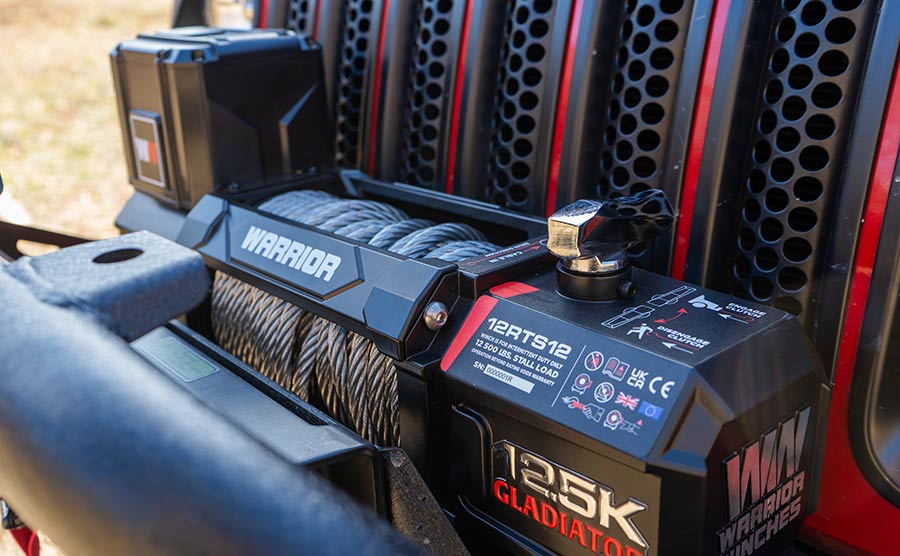 Gladiator R-Type 12500 Elektrowinde – 12-V-Stahlseil