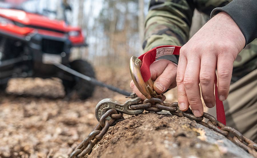 Stealth 3500lb Seilwinde - 12V Synthetikseil