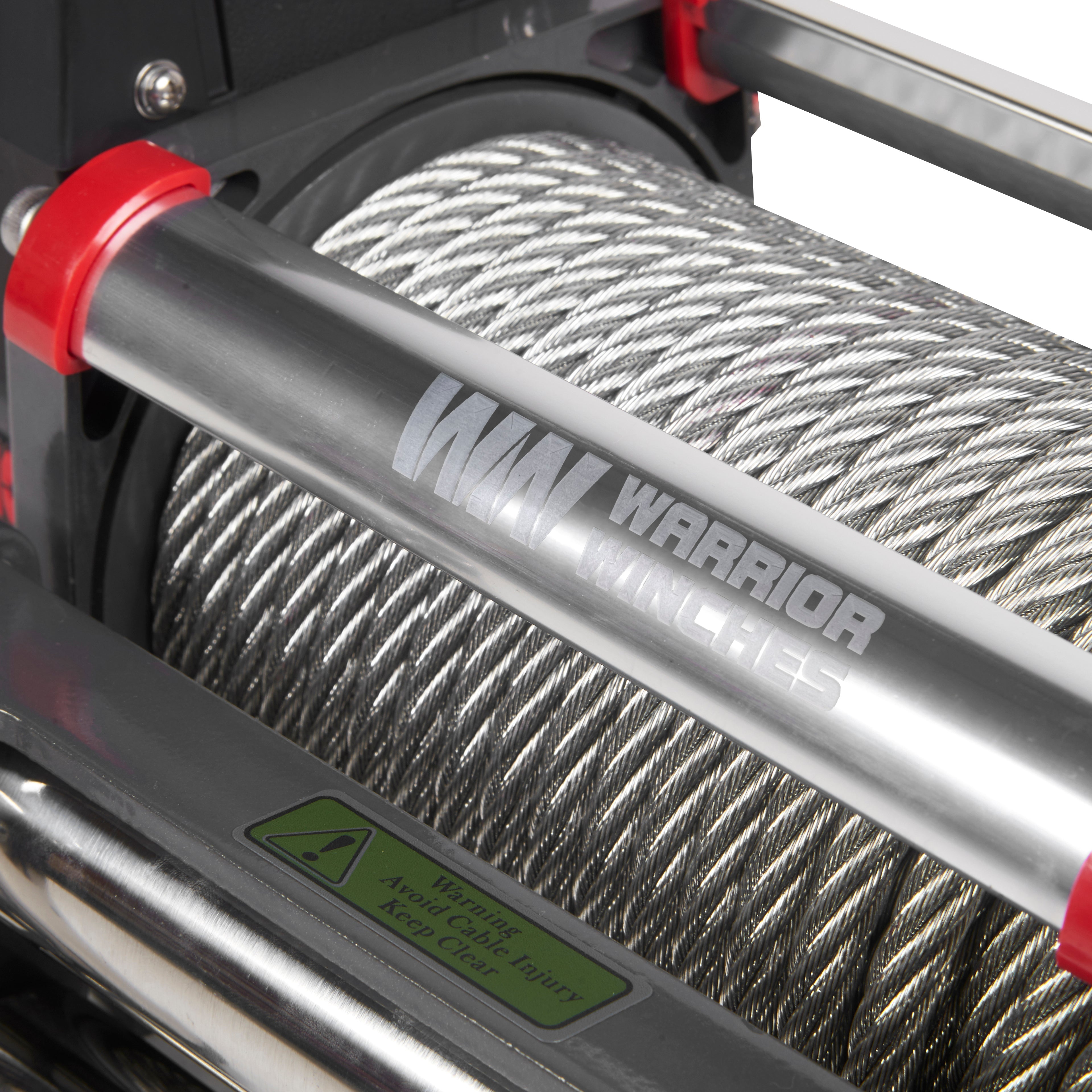 Samurai 8000 Elektrowinde – 24-V-Stahlseil