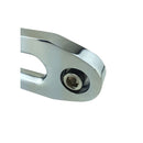 Warrior Branded Chromed Hawse Fairlead - 255mm Hole Centres Bolt