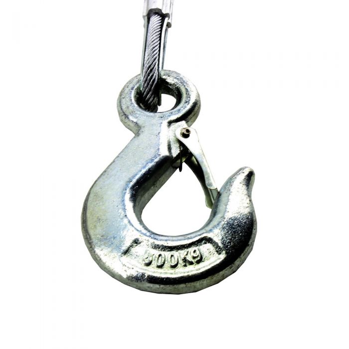 Warrior 1000kg Mini Hoist - Replacement Steel Cable hook