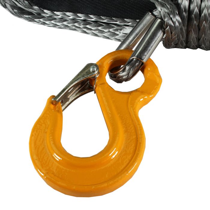 Warrior Black Edition Synthetic Winch Rope 10mm x 30m