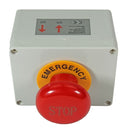 Warrior 400 amp Mushroom Emergency Stop in Casing