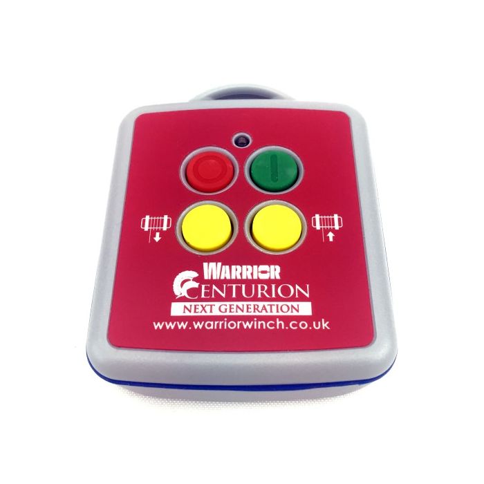 Warrior Centurion Two Function Wireless Control - Powered by Lodar handset front 